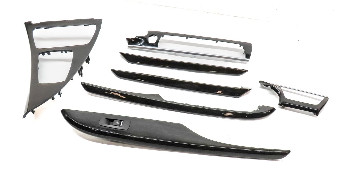 Thumbnail 3: 2013 BMW 650i GRAN COUPE (F06) INTERIOR DASH DOOR CONSOLE TRIM SET/7 (OAK WOOD)