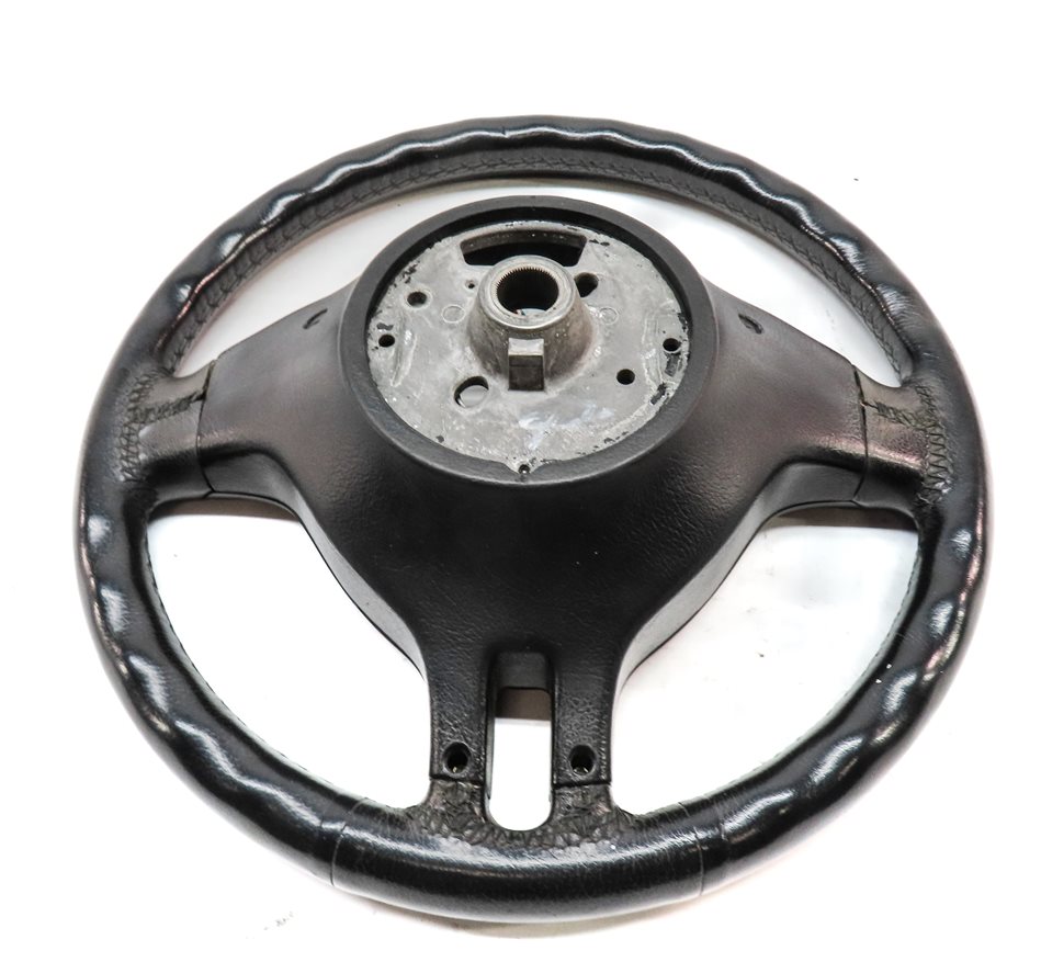 Thumbnail 5: 01-06 BMW 3 SERIES (E46) 3 SPOKE SPORT STEERING WHEEL w/ SWITCH BUTTONS (BLACK)
