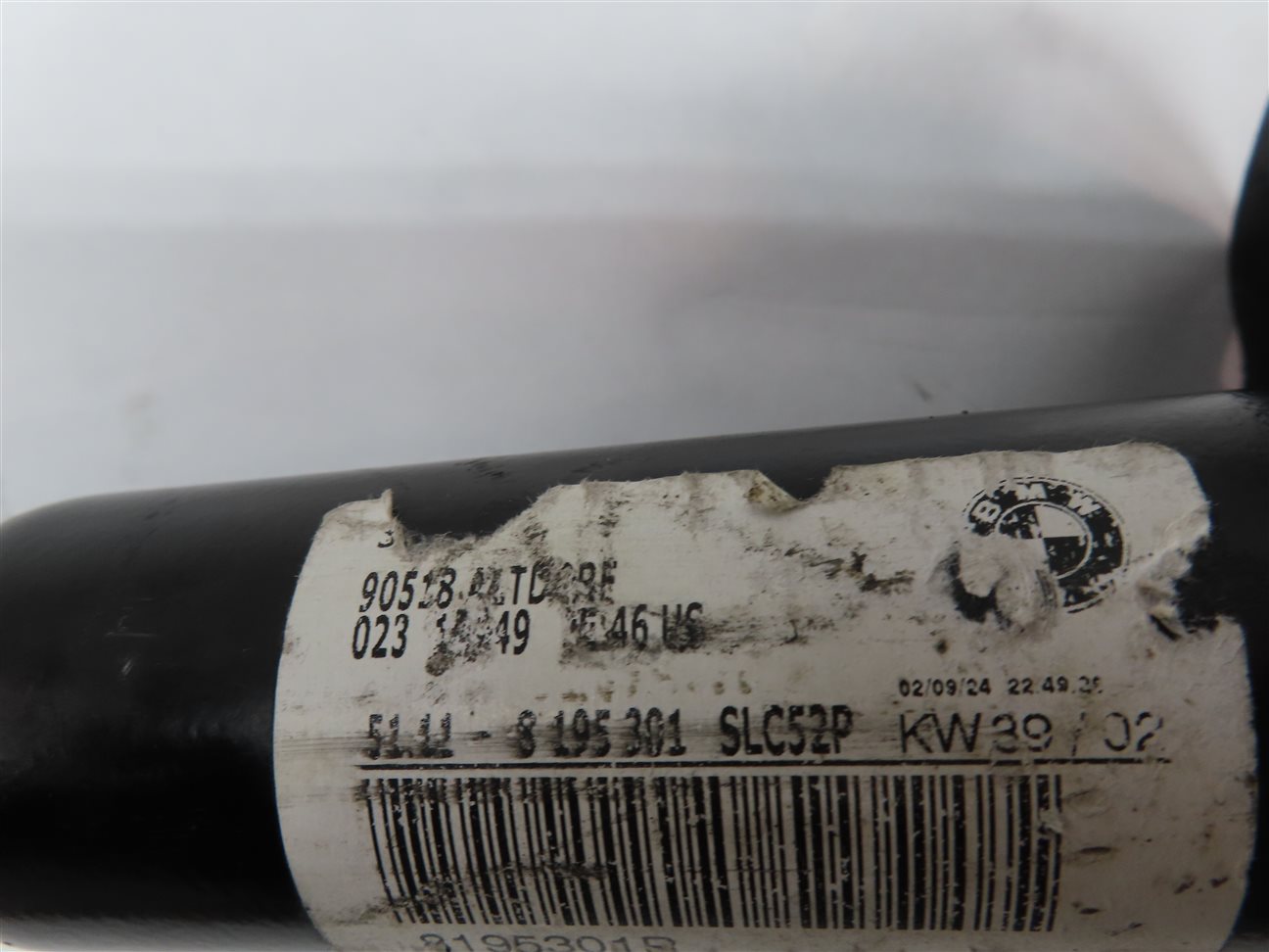 Thumbnail 7: 2003 BMW 325Ci CONVERTIBLE E46 FRONT BUMPER LEFT RIGHT IMPACT SHOCK ABSORBER SET