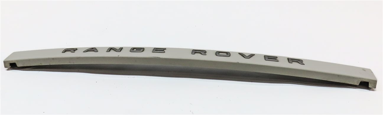 2009 LAND RANGE ROVER SPORT (L320) REAR HATCH TRUNK LOGO TRIM PANEL (WHITE)