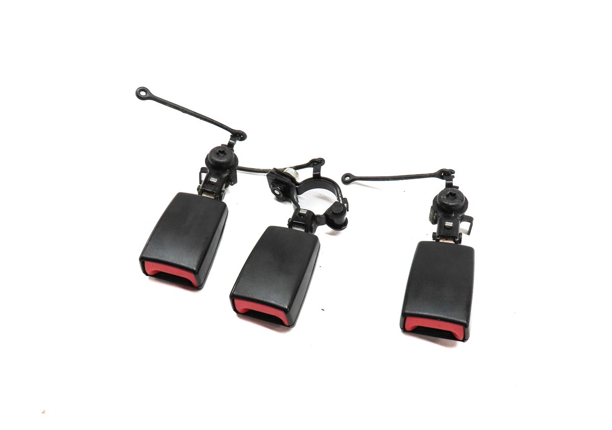 Thumbnail 1: 2009 RANGE ROVER SPORT L320 REAR LEFT RIGHT CENTER SEATBELT BUCKLE RECEIVER SET3