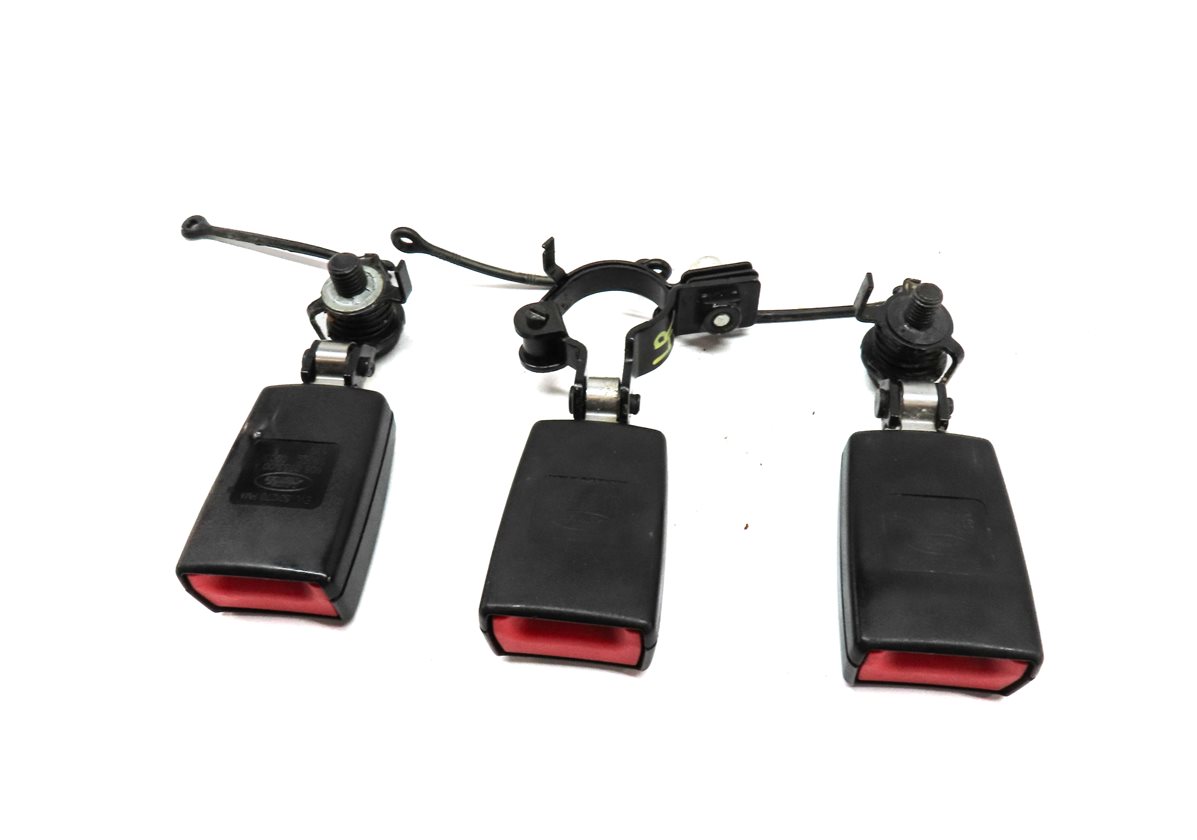 Thumbnail 4: 2009 RANGE ROVER SPORT L320 REAR LEFT RIGHT CENTER SEATBELT BUCKLE RECEIVER SET3