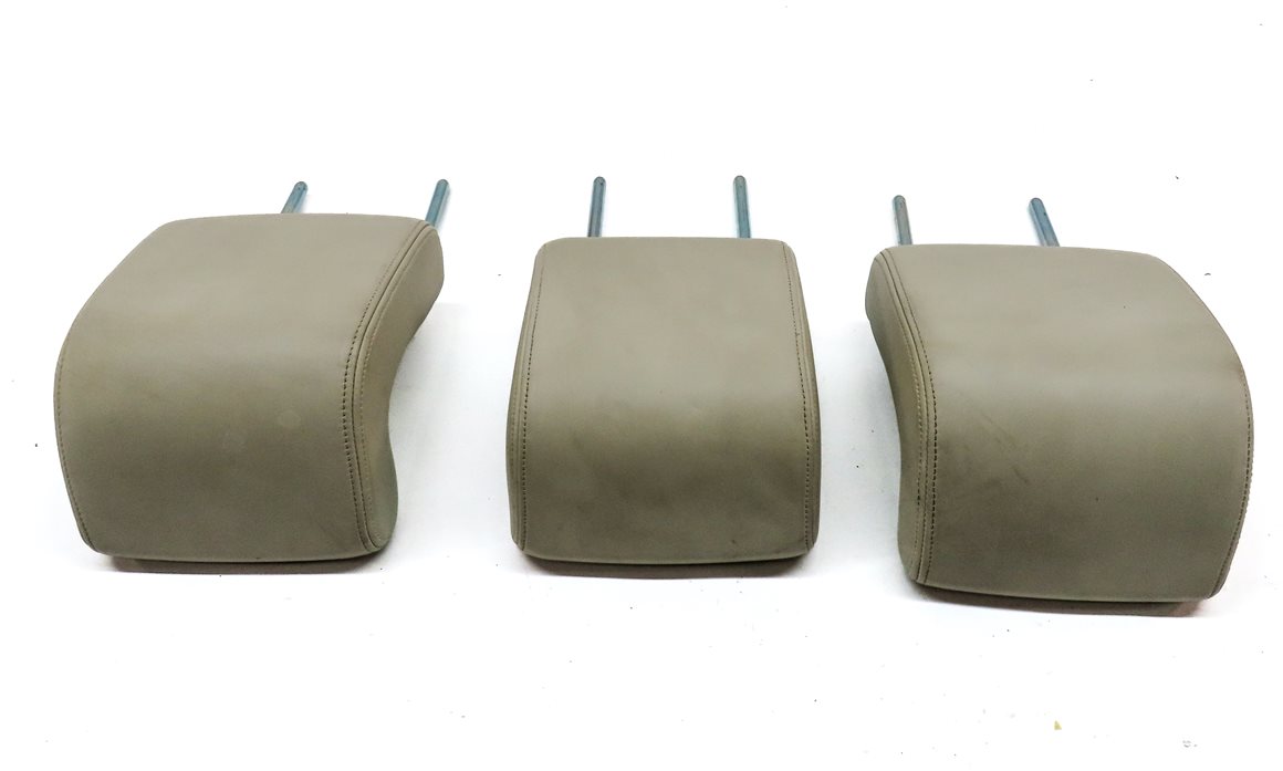 Thumbnail 4: 07-09 LAND RANGE ROVER SPORT L320 REAR LEFT RIGHT & CENTER HEADREST SET3 (IVORY)