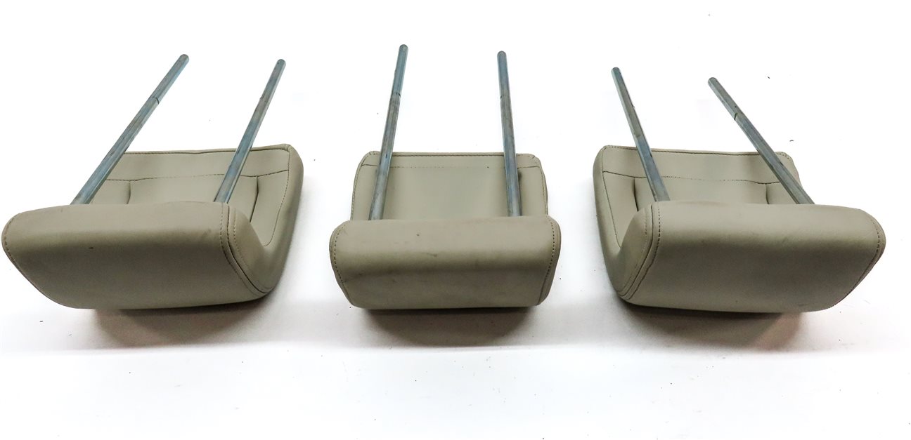 Thumbnail 5: 07-09 LAND RANGE ROVER SPORT L320 REAR LEFT RIGHT & CENTER HEADREST SET3 (IVORY)