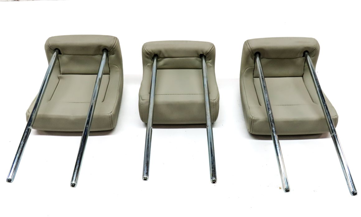 Thumbnail 6: 07-09 LAND RANGE ROVER SPORT L320 REAR LEFT RIGHT & CENTER HEADREST SET3 (IVORY)