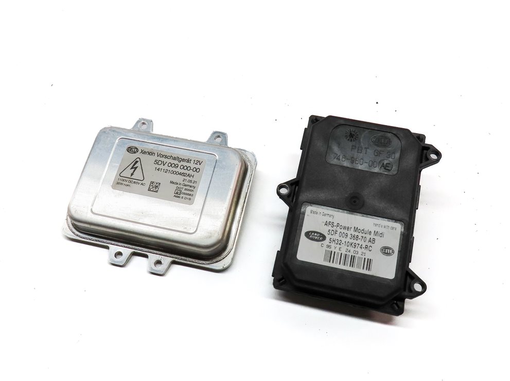 Thumbnail 1: 2009 LAND RANGE ROVER SPORT L320 LEFT DRIVER HEADLIGHT AFS & BALLAST MODULE SET