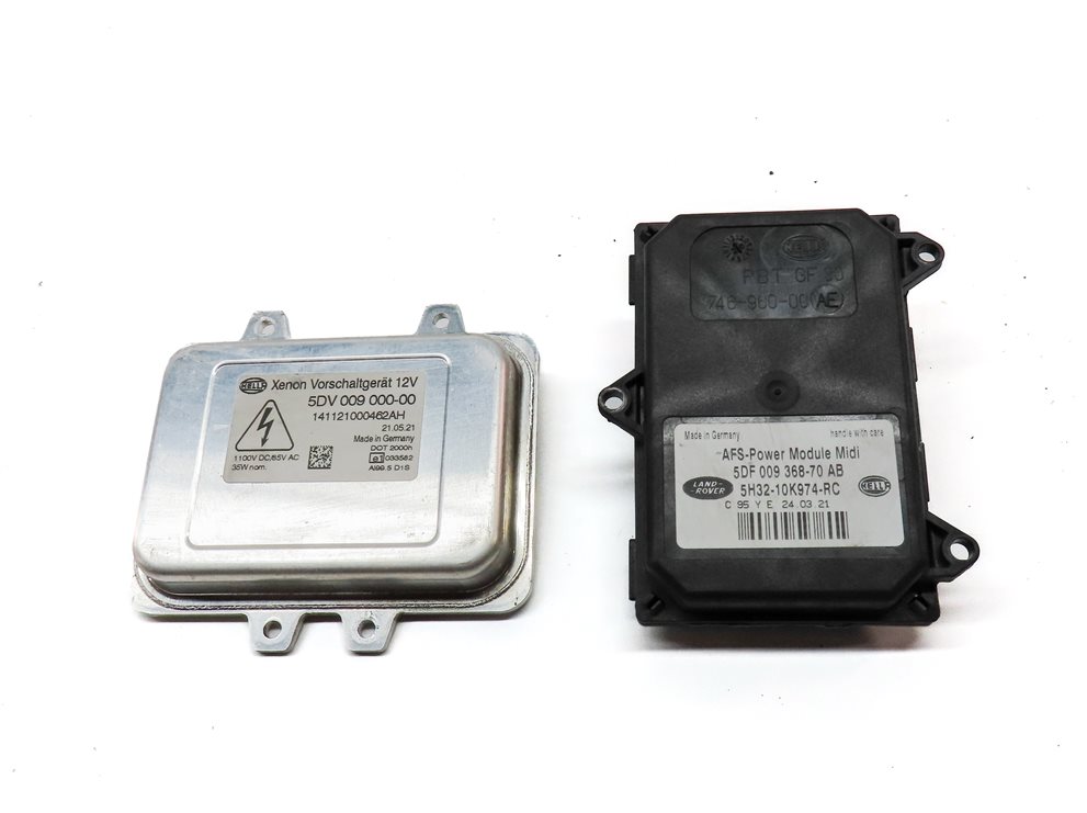 Thumbnail 2: 2009 LAND RANGE ROVER SPORT L320 LEFT DRIVER HEADLIGHT AFS & BALLAST MODULE SET