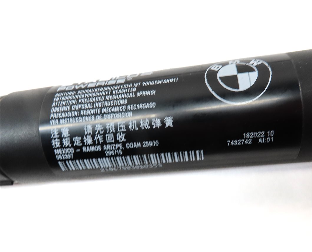 Thumbnail 7: 15-17 BMW X3 (F25) REAR HATCH LEFT & RIGHT ELECTRIC TRUNK SHOCK STRUT SET 2