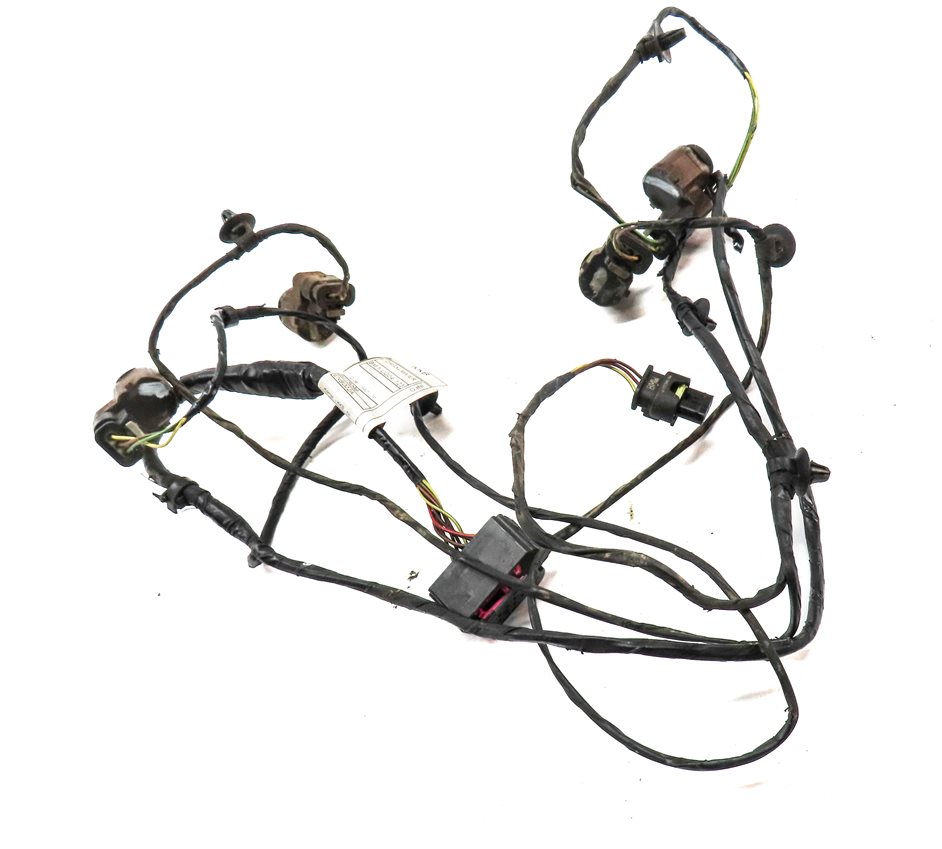 Thumbnail 3: 2016 BMW X3 (F25) REAR PARK ASSIST PDC SENSOR SET 4 (VARIOUS COLORS) w/ HARNESS