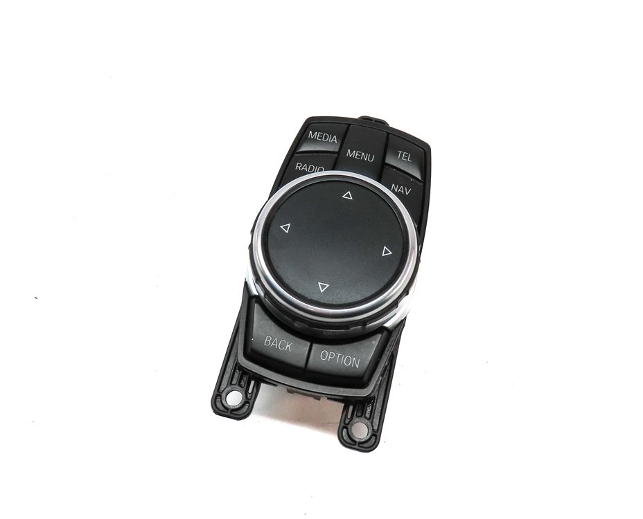 Thumbnail 1: 12-20 BMW 2 3 4 SERIES (F22 F30 F32 F34) STEREO NAVIGATION i-DRIVE SWITCH KNOB