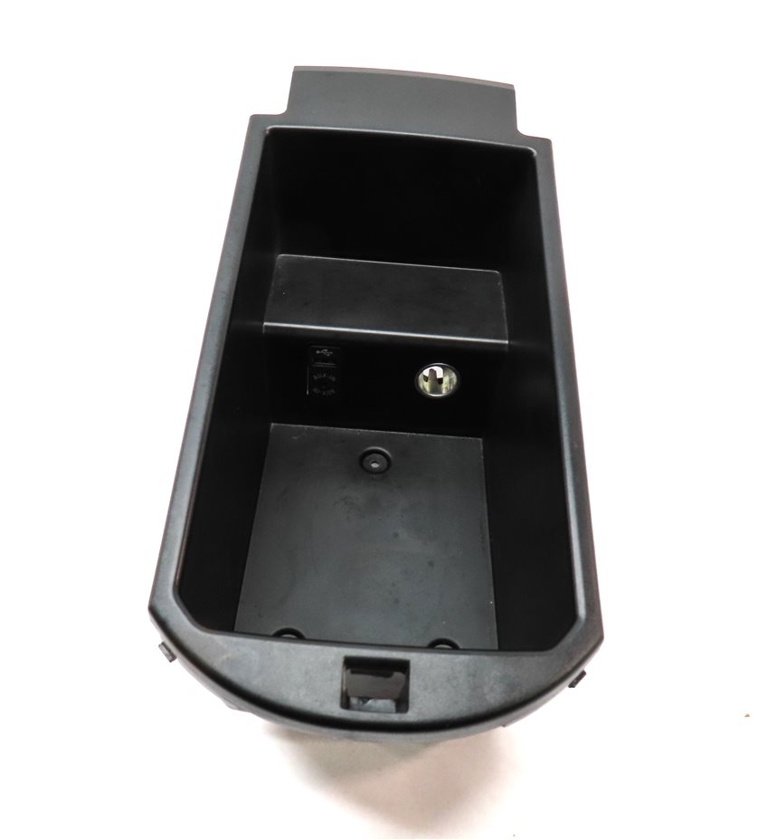 Thumbnail 2: 2016 BMW X3 (F25) FRONT CENTER CONSOLE STORAGE TRAY BIN w/ AUX AUXILIARY INPUT
