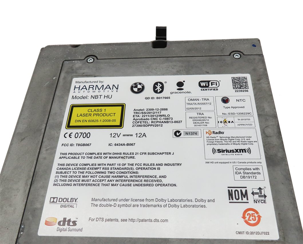 Thumbnail 6: 14-16 BMW 2 3 4 5 6 7 X3 X5 X6 (F10 F15 F22 F30 F32) AM/FM CD STEREO RECEIVER