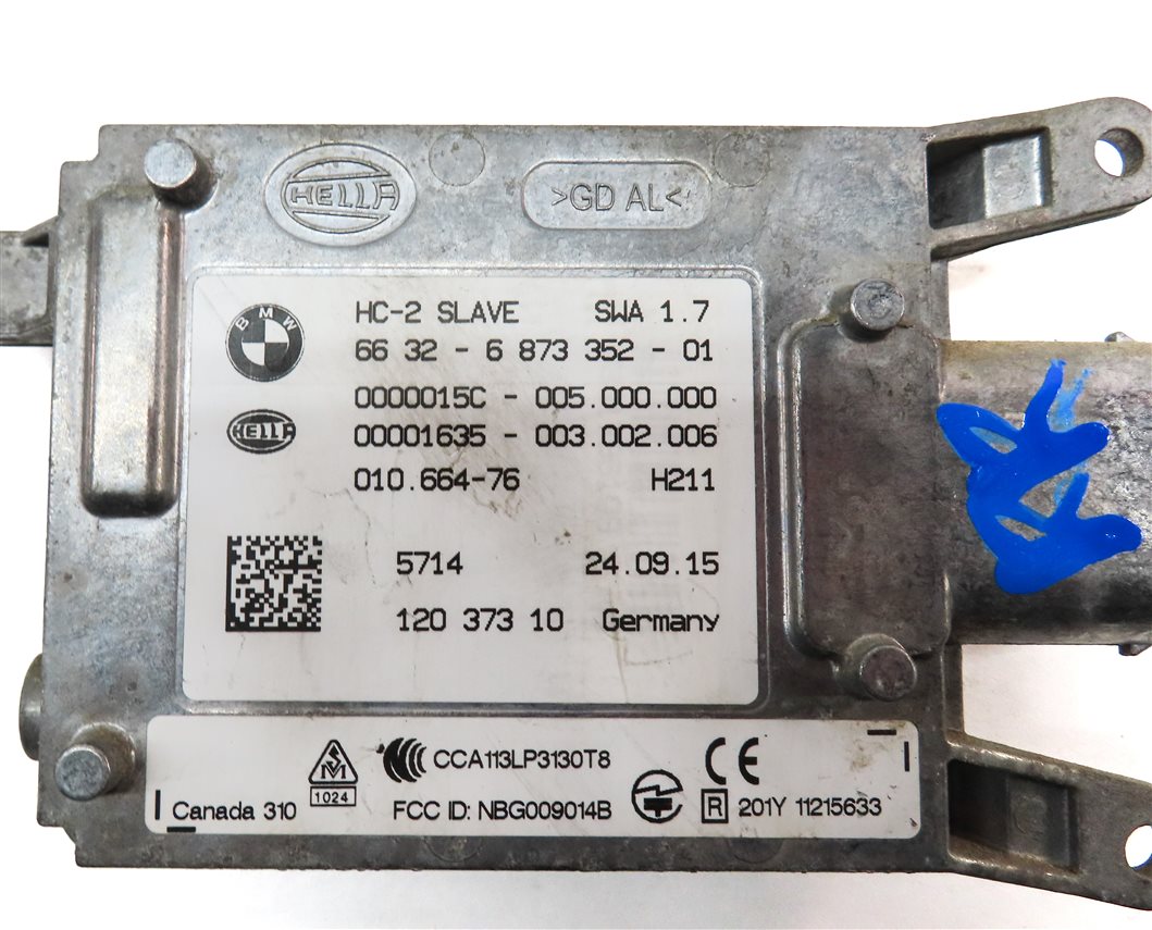 Thumbnail 4: 2016 BMW X3 (F25) REAR RIGHT BLIND SPOT RADAR SENSOR CONTROL MODULE