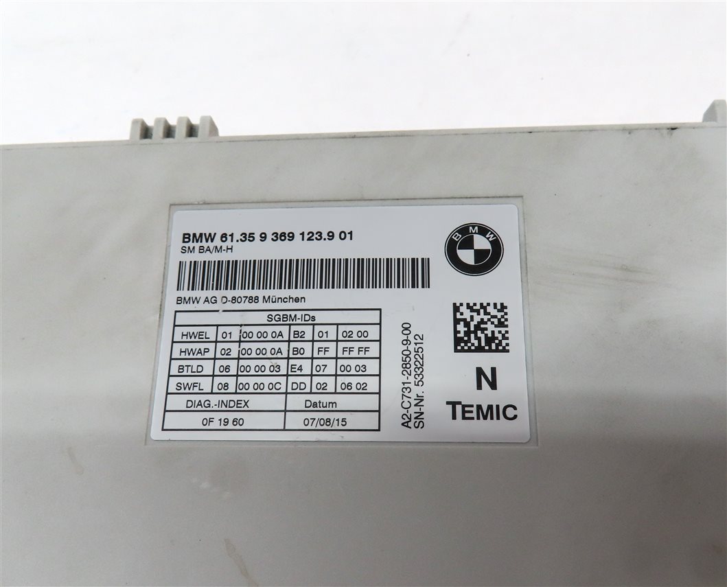 Thumbnail 5: 12-19 BMW 328i 335i 535i 550i 750i M5 M6 X3 X4 FRONT LEFT DRIVER SEAT MODULE