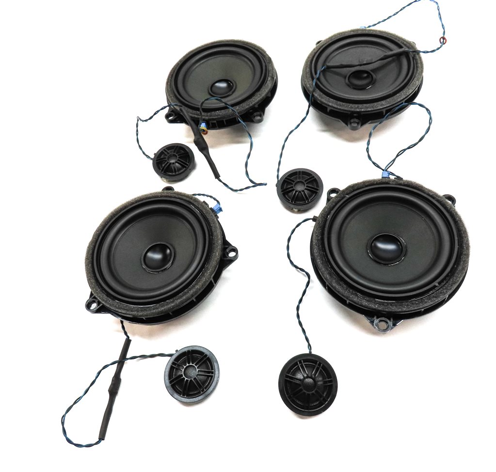 Thumbnail 6: 2016 BMW X3 (F25) FRONT REAR WOOFER MIDRANGE TWEETER PSS SPEAKER SET 11