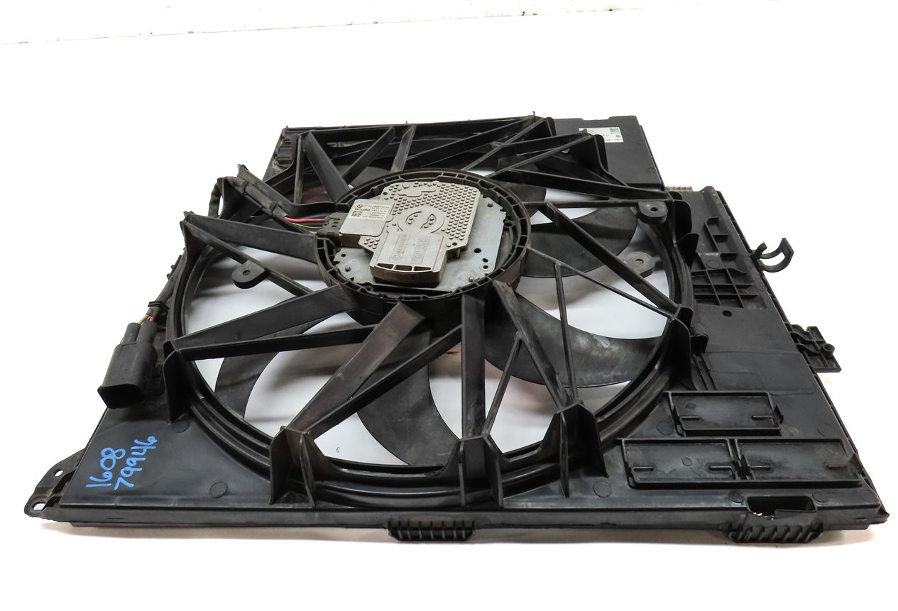 Thumbnail 6: 13-18 BMW X3 X4 (F25 F26) 2.0L N20 TURBO ENGINE RADIATOR COOLING FAN w/ SHROUD