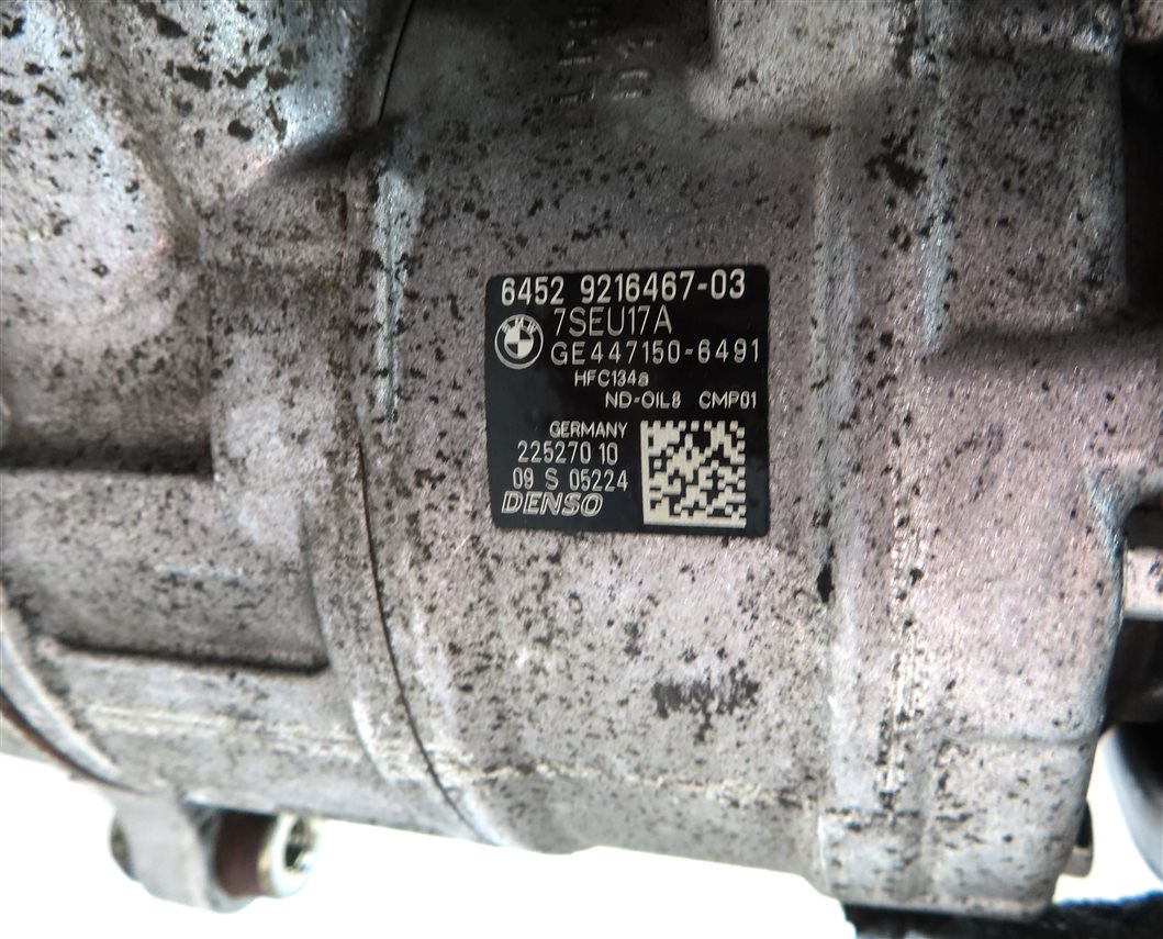 Thumbnail 7: 2013-2018 BMW X3 X4 (F25 F26) 28dX / 28iX - 2.0L ENGINE A/C COMPRESSOR PUMP