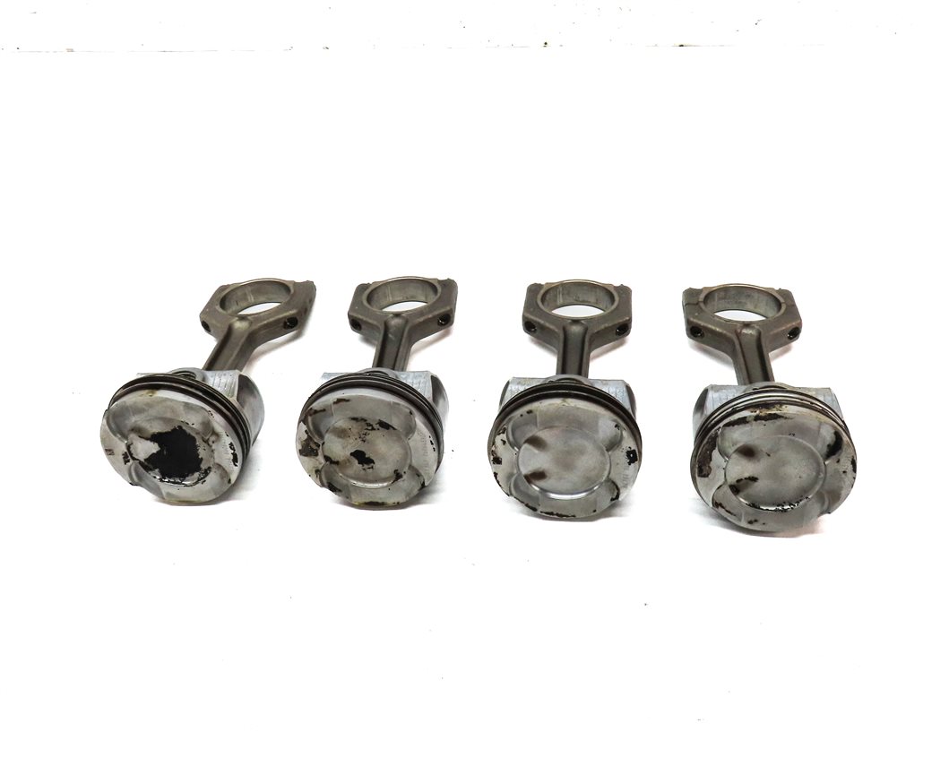Thumbnail 2: 14-18 BMW 2 3 4 5 X1 X3 X5 Z4 2.0L (F10 F22 F30) TURBO N20 N26 PISTON & ROD SET4