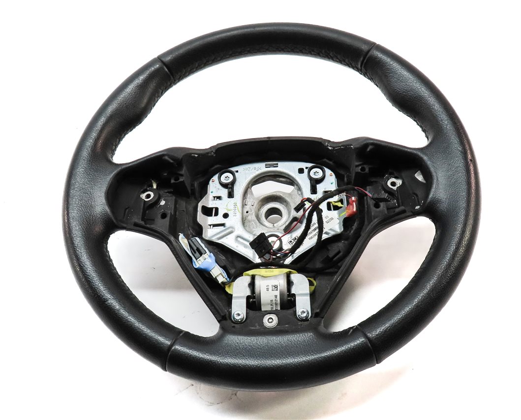 Thumbnail 2: 2011-2018 BMW X3 X4 (F25 F26) LEFT DRIVER 3 SPOKE SPORT STEERING WHEEL (BLACK)