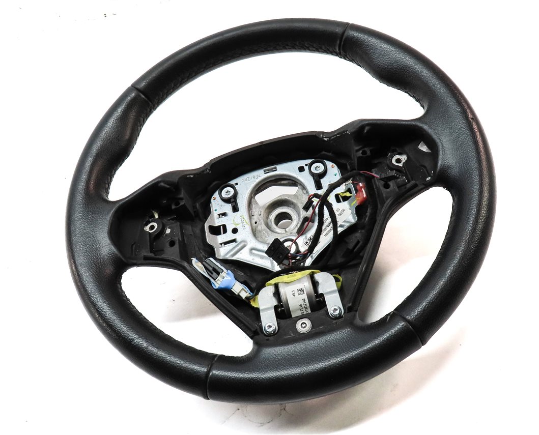Thumbnail 3: 2011-2018 BMW X3 X4 (F25 F26) LEFT DRIVER 3 SPOKE SPORT STEERING WHEEL (BLACK)