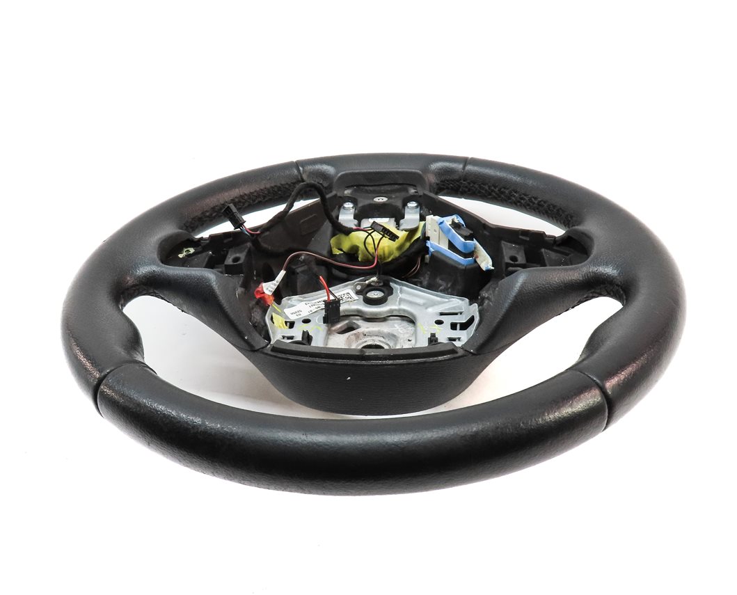 Thumbnail 4: 2011-2018 BMW X3 X4 (F25 F26) LEFT DRIVER 3 SPOKE SPORT STEERING WHEEL (BLACK)