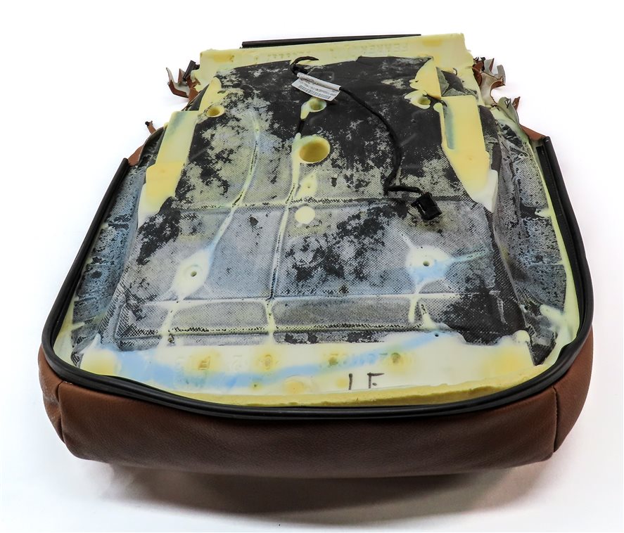 Thumbnail 5: 2016 BMW X3 (F25) FRONT LEFT DRIVER LOWER HEATED STANDARD SEAT CUSHION (BROWN)