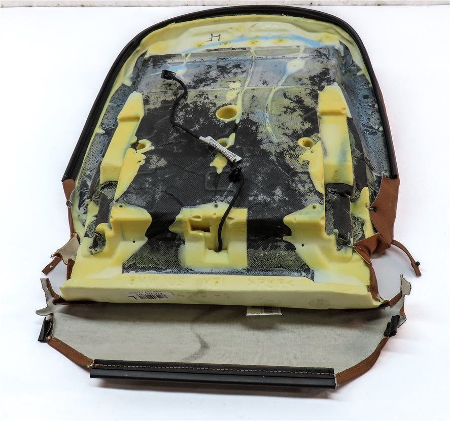 Thumbnail 6: 2016 BMW X3 (F25) FRONT LEFT DRIVER LOWER HEATED STANDARD SEAT CUSHION (BROWN)