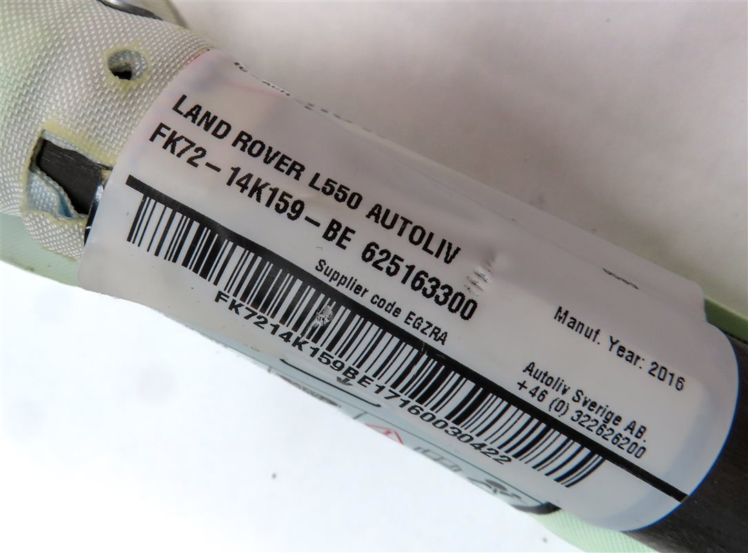 Thumbnail 5: 2015-2019 LAND ROVER DISCOVERY SPORT (L550) RIGHT SIDE CURTAIN AIRBAG AIR BAG