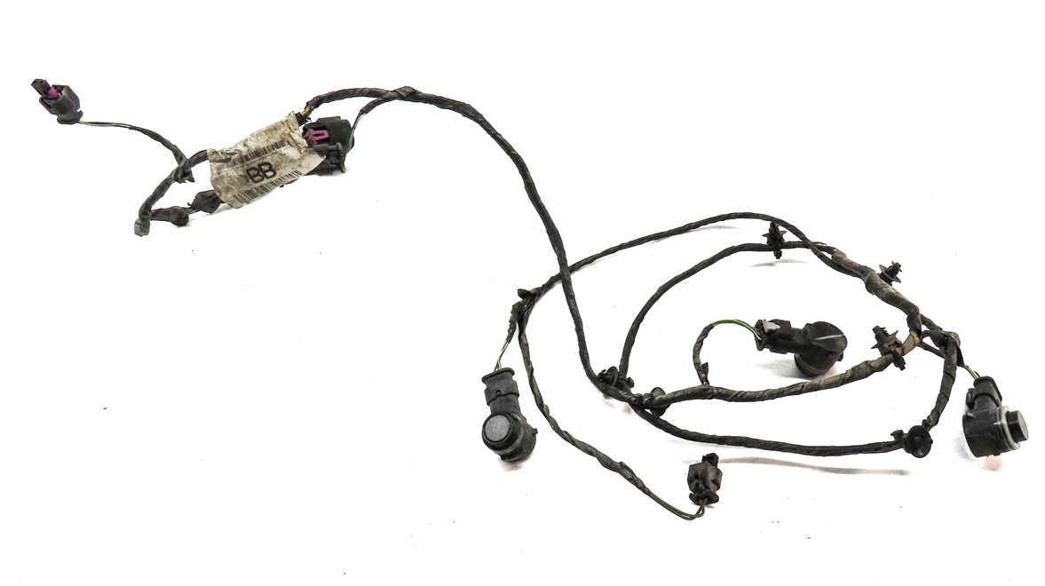 Thumbnail 2: 2016 DISCOVERY SPORT L550 REAR PARK ASSIST PDC SENSOR SET4 (SILVER) w/ HARNESS