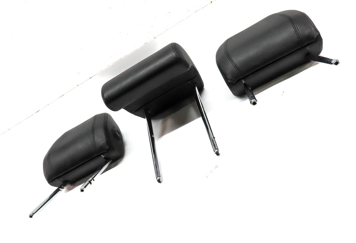 Thumbnail 3: 15-19 ROVER DISCOVERY SPORT (L550) REAR LEFT RIGHT CENTER HEADREST SET 3 (BLACK)
