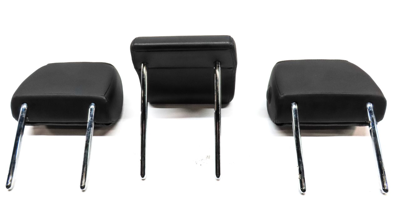 Thumbnail 6: 15-19 ROVER DISCOVERY SPORT (L550) REAR LEFT RIGHT CENTER HEADREST SET 3 (BLACK)