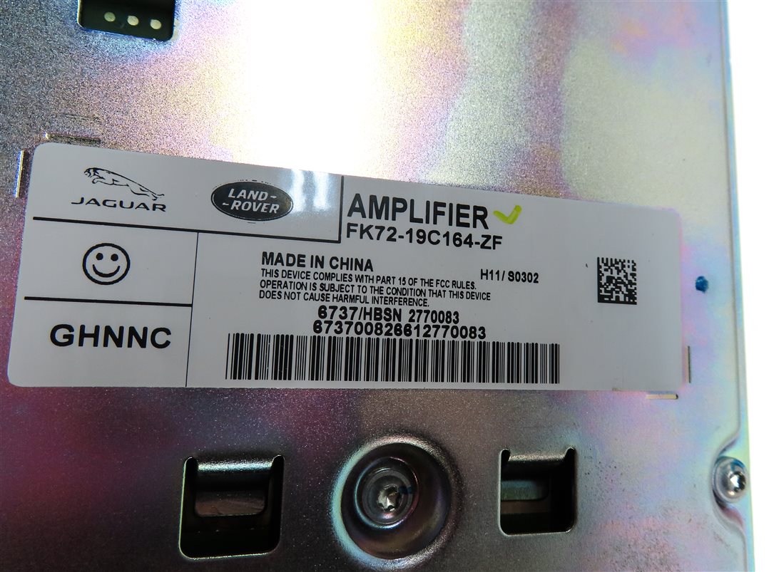 Thumbnail 5: 2015-2017 LAND ROVER DISCOVERY SPORT (L550) RADIO STEREO AUDIO AMP AMPLIFIER