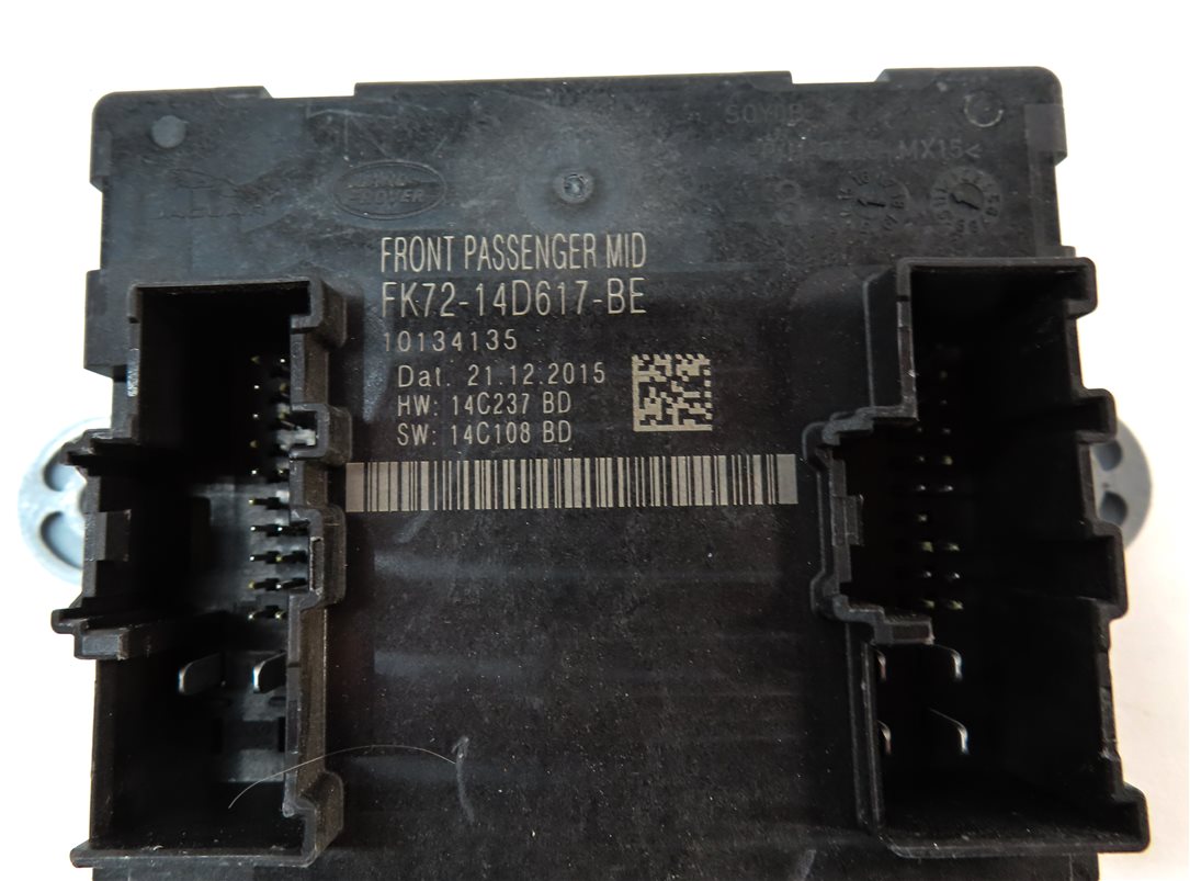 Thumbnail 4: 2016 LAND DISCOVERY SPORT (L550) FRONT RIGHT PASSENGER DOOR CONTROL MODULE