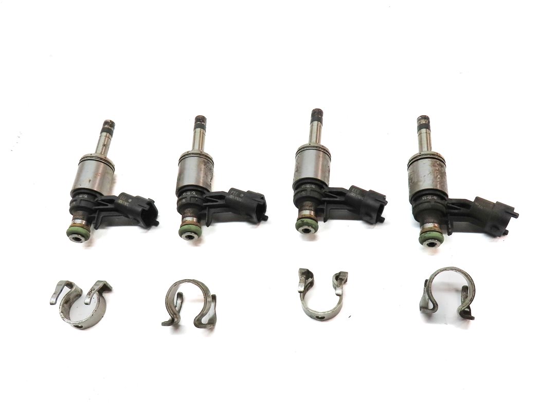Thumbnail 2: 12-17 LR2 DISCOVERY SPORT RANGE ROVER EVOQUE (L538 L550) 2.0L FUEL INJECTOR SET4