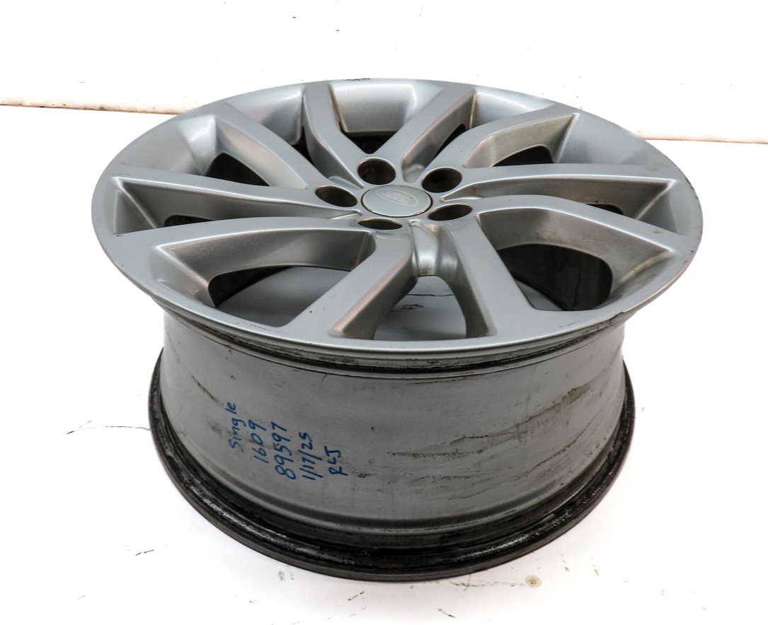 Thumbnail 3: 16-19 LAND ROVER DISCOVERY SPORT L550 18x8 ANGLED V 5 SPOKE WHEEL RIM ALUMINUM