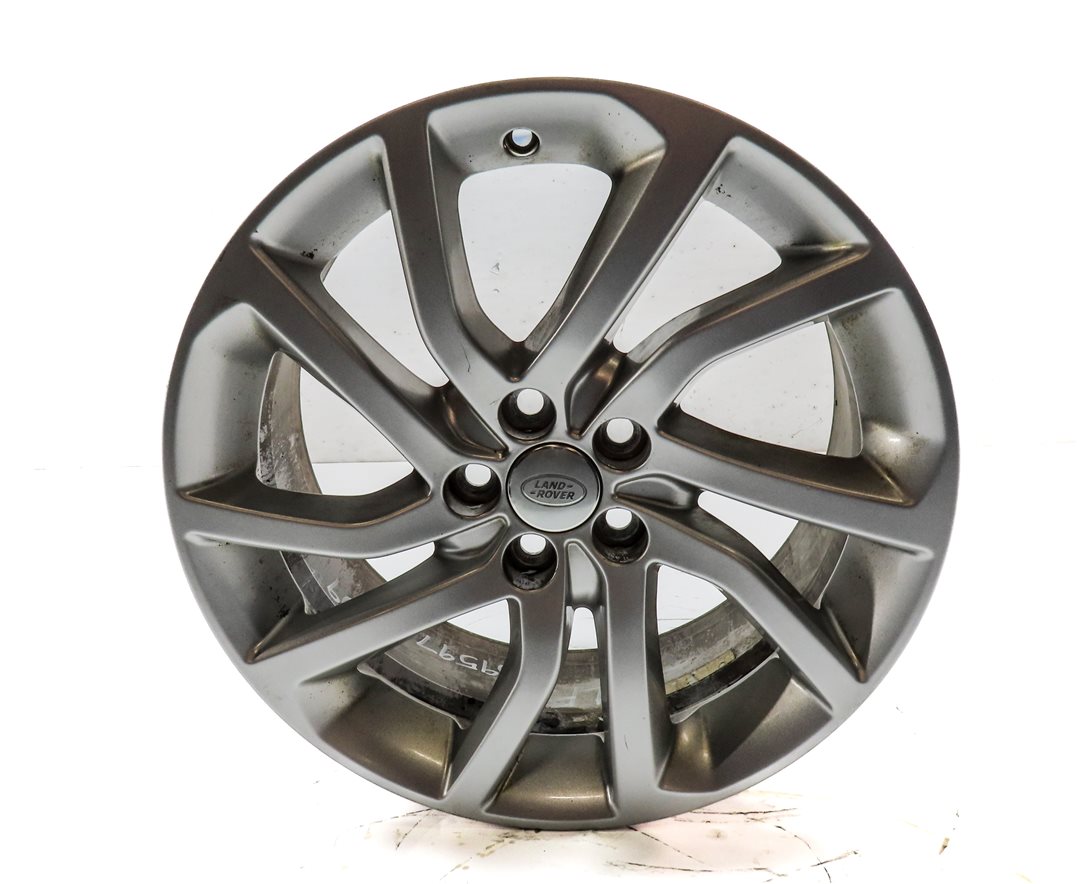 Thumbnail 2: 16-19 LAND ROVER DISCOVERY SPORT L550 18x8 ANGLED V 5 SPOKE WHEEL RIM ALUMINUM