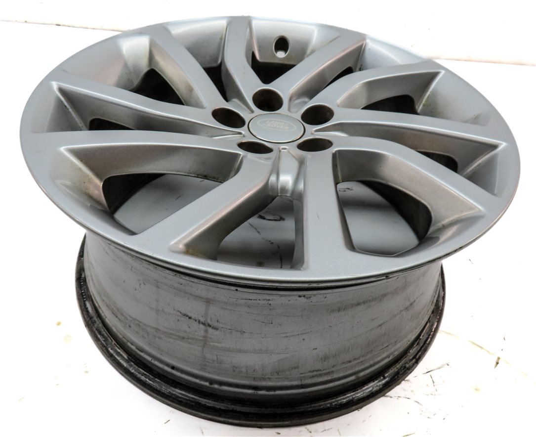 Thumbnail 3: 16-19 LAND ROVER DISCOVERY SPORT L550 18x8 ANGLED V 5 SPOKE WHEEL RIM ALUMINUM