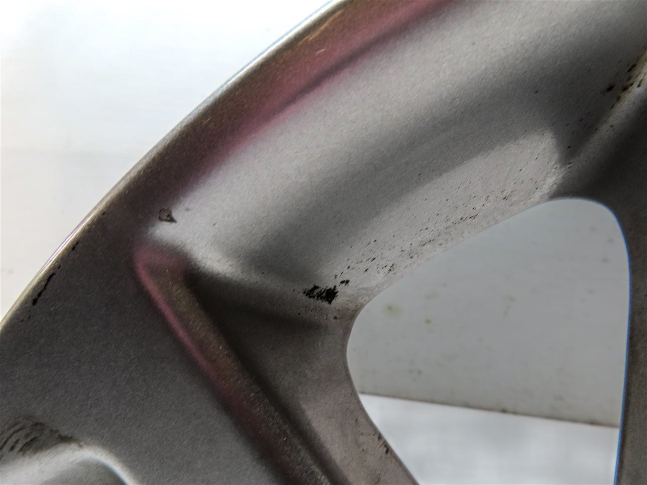 Thumbnail 7: 16-19 LAND ROVER DISCOVERY SPORT L550 18x8 ANGLED V 5 SPOKE WHEEL RIM ALUMINUM