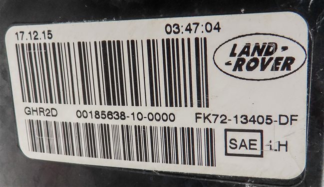 Thumbnail 5: 2015-2019 LAND ROVER DISCOVERY SPORT (L550) LEFT REAR TAILLIGHT BRAKE LIGHT LAMP