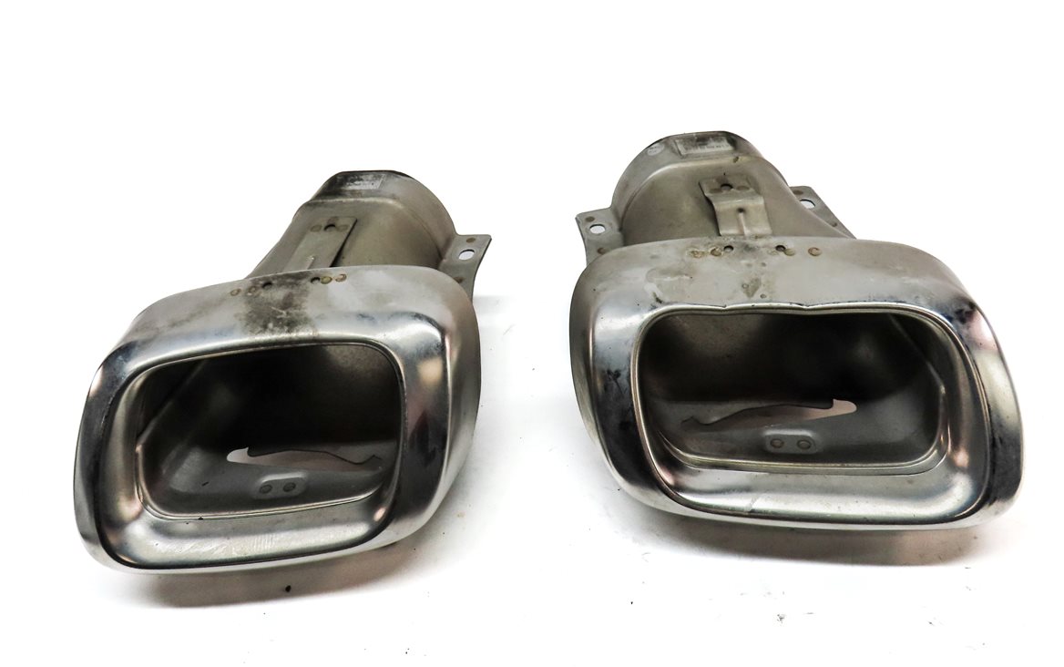 Thumbnail 2: 15-20 MERCEDES GLA250 X156 REAR LEFT & RIGHT MUFFLER EXHAUST TIP SET/2
