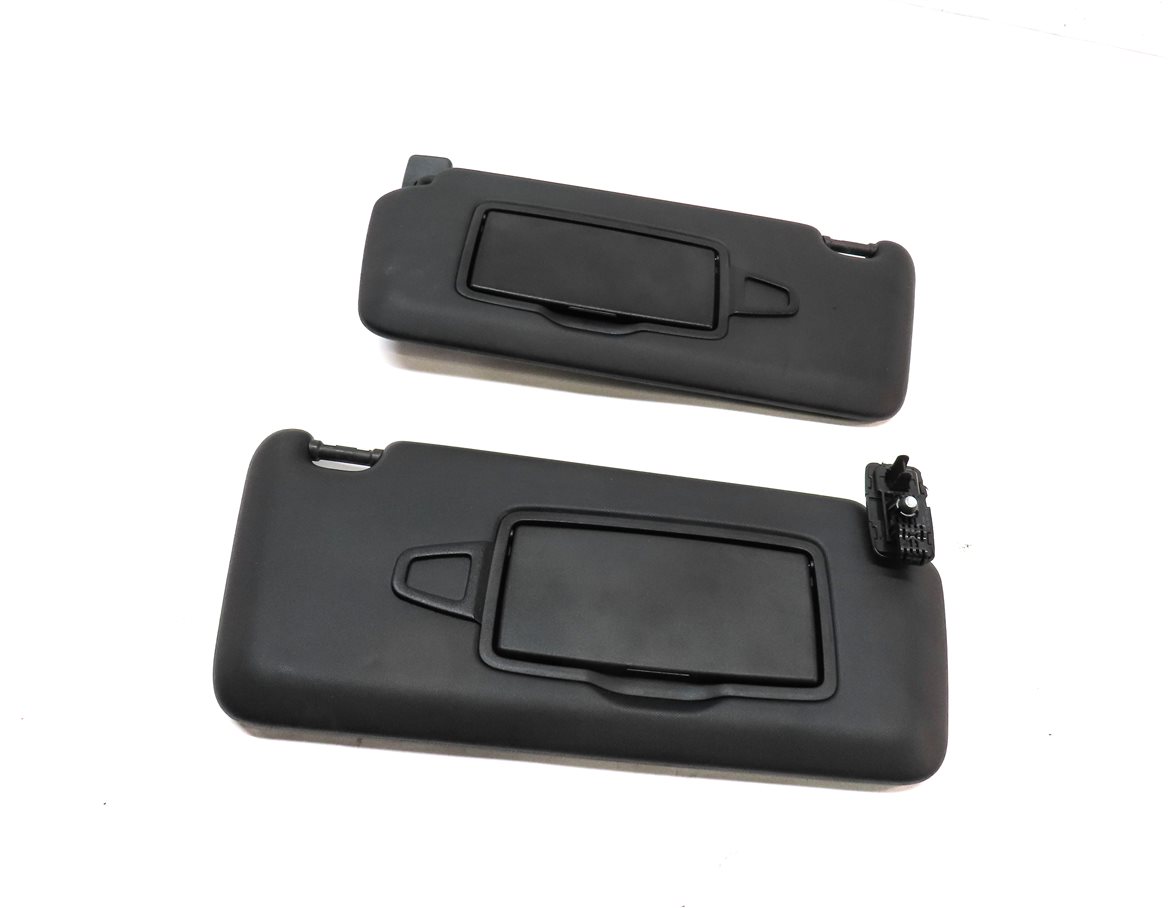 14-20 MERCEDES CLA GLA CLASS (C117 X156) FRONT LEFT & RIGHT SUNVISOR SET (BLACK)