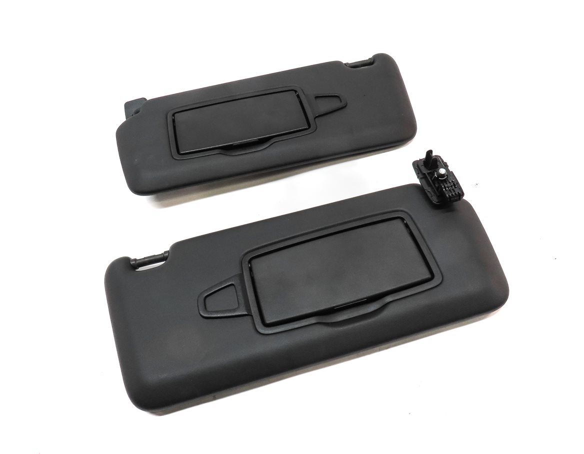 Thumbnail 3: 14-20 MERCEDES CLA GLA CLASS (C117 X156) FRONT LEFT & RIGHT SUNVISOR SET (BLACK)