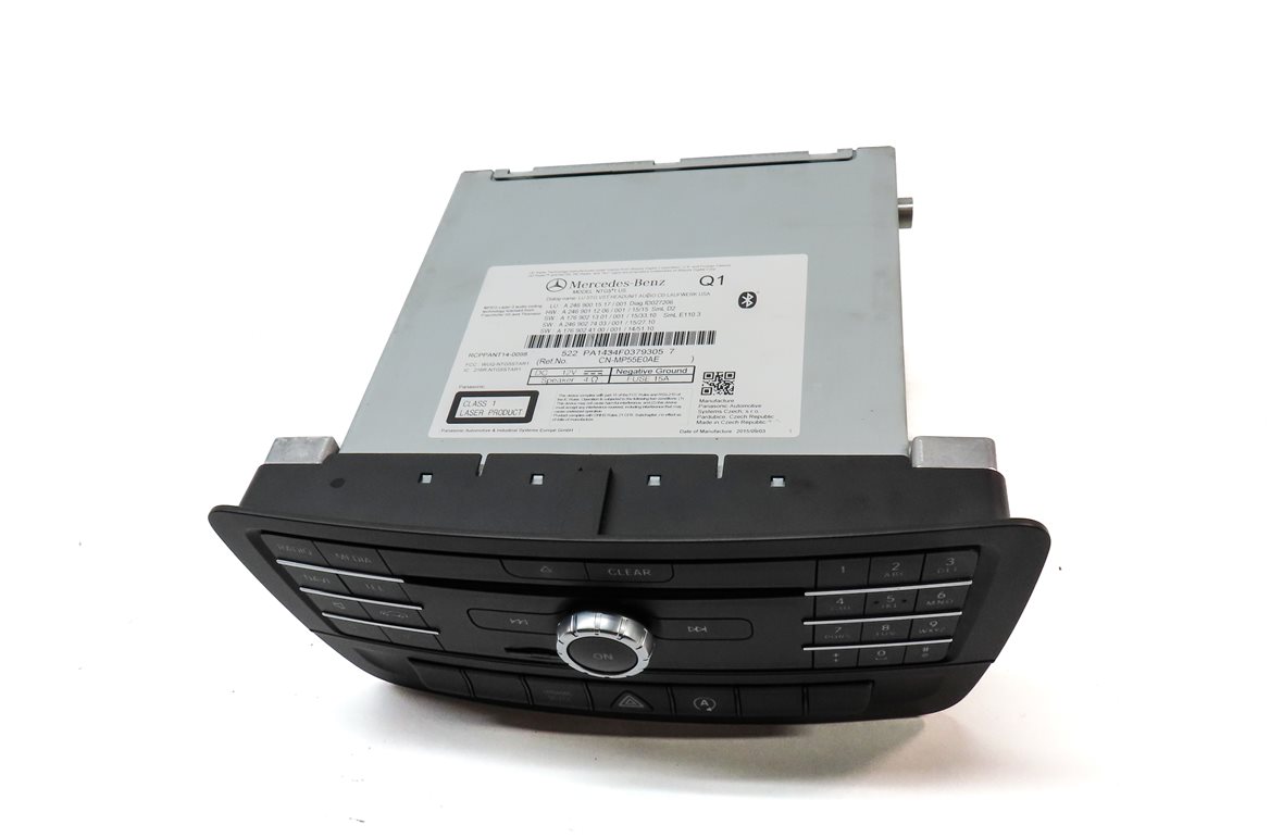 Thumbnail 4: 16-20 MERCEDES B CLA GLA CLASS (C117 W246 X156) CD NAVIGATION STEREO RECEIVER