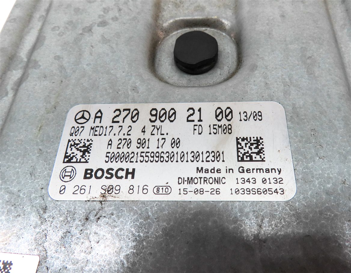 Thumbnail 4: 15-20 MERCEDES B250 CLA250 CLA45 GLA250 (C117 W246 X156) ENGINE CONTROL MODULE