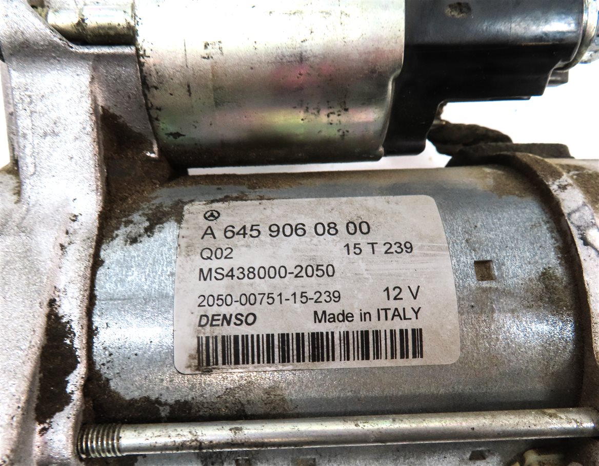 Thumbnail 7: 2013-2020 MERCEDES B250 CLA GLA CLASS (C117 W156 W246) ENGINE STARTER MOTOR