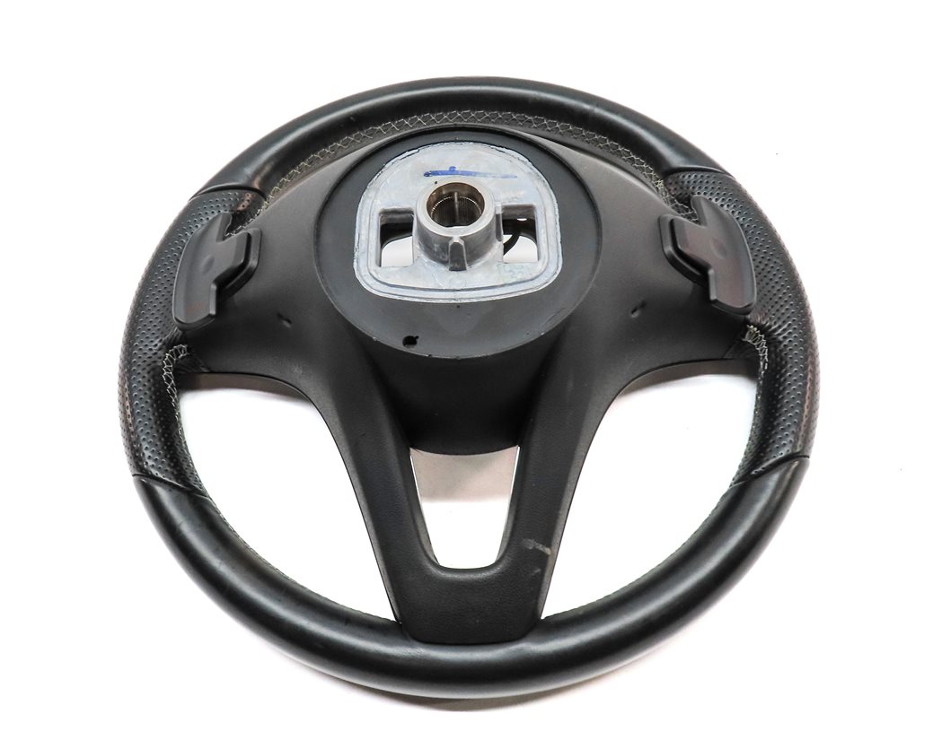 Thumbnail 5: 15-20 MERCEDES B GLA CLASS (W242 X156) 3-SPOKE STEERING WHEEL w/ SHIFT PADDLES