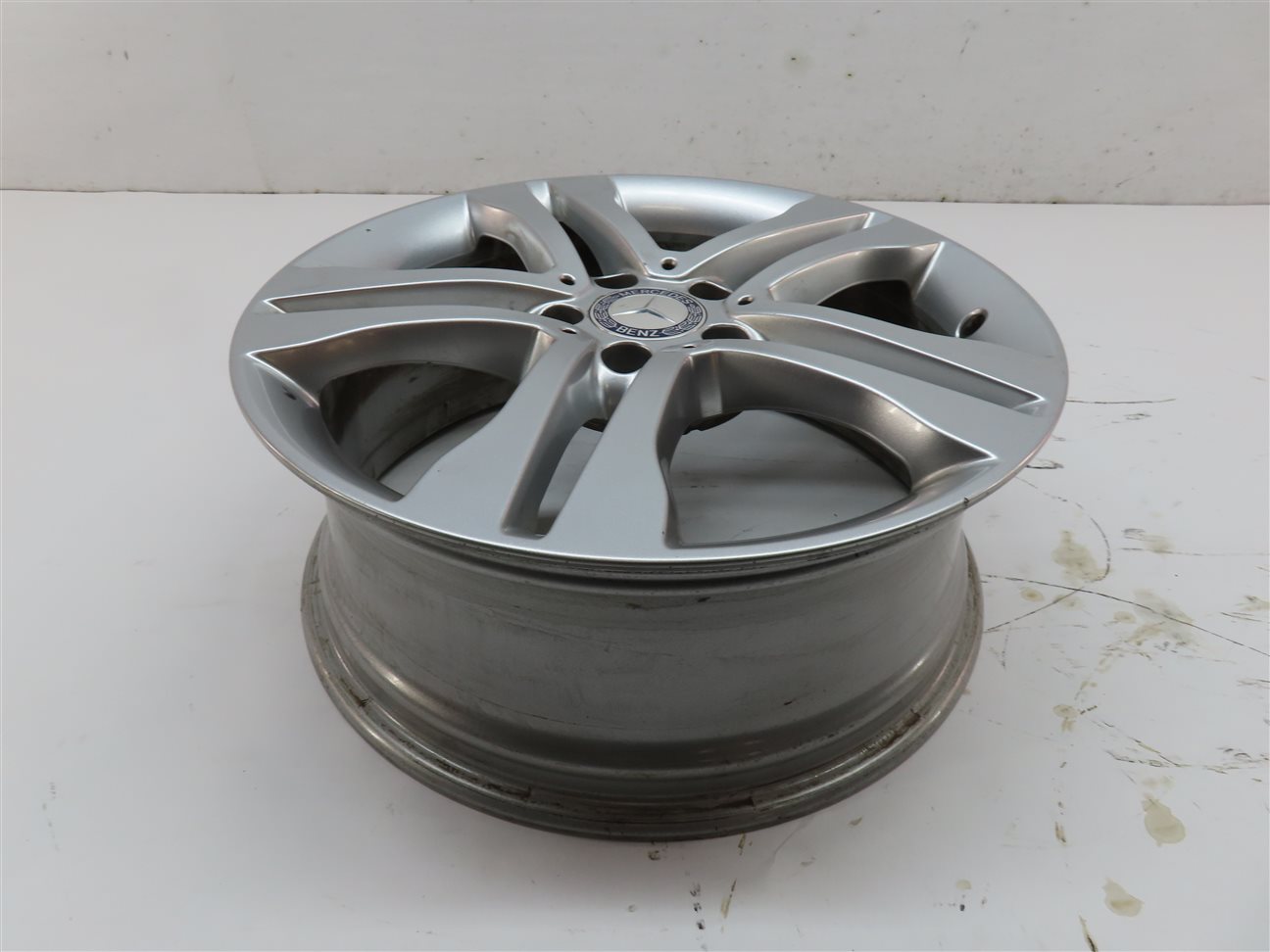 Thumbnail 3: 15-17 MERCEDES GLA250 (X156) 18x7 ALUMINUM ALLOY 5-DOUBLE SPOKE WHEEL RIM 