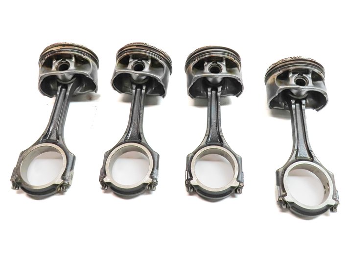 Thumbnail 5: 2014-2020 MERCEDES CLA250 (C117) 2.0L M270 TURBO ENGINE PISTON w/ ROD SET-4