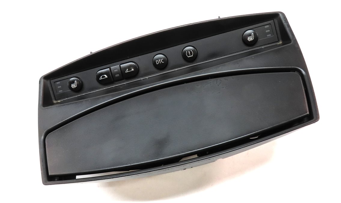 Thumbnail 3: 2008 BMW Z4 CONVERTIBLE E85 FRONT CENTER CONSOLE ASHTRAY w/ SWITCH PANEL (BLACK)