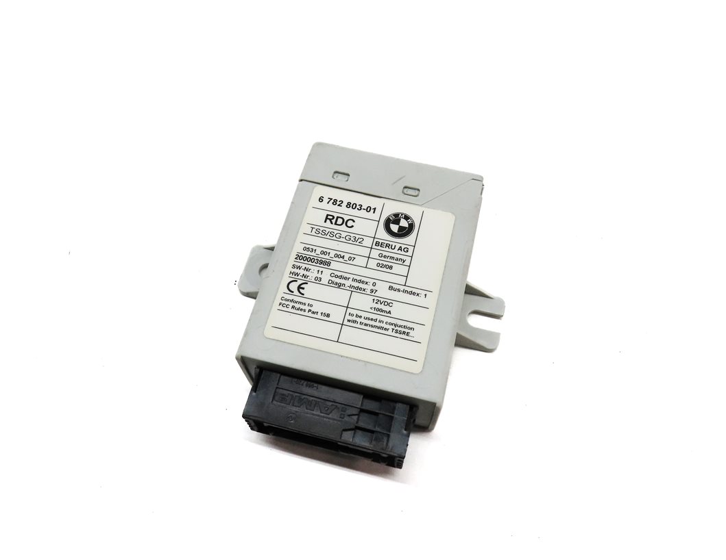 2008 BMW Z4 CONVERTIBLE (E85) TIRE PRESSURE MONITORING TPMS RDC CONTROL MODULE